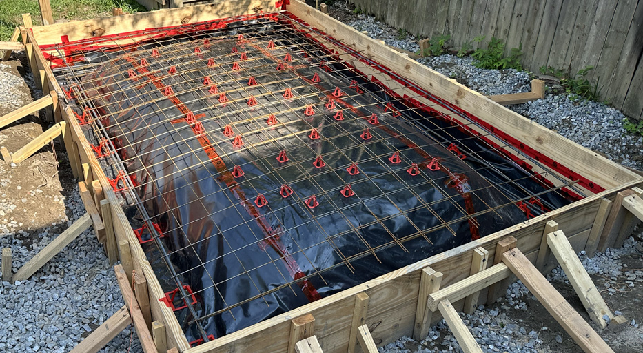 rebar placement