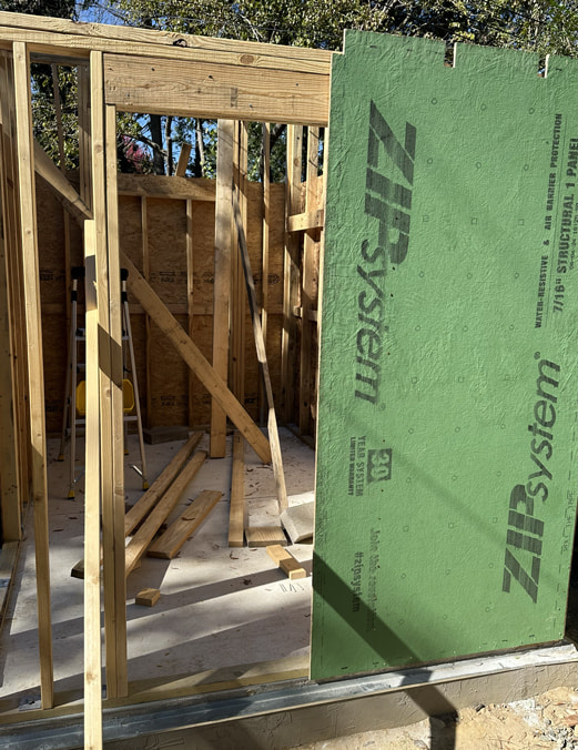 Zip sheathing